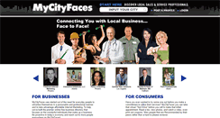 Desktop Screenshot of mycityfaces.com