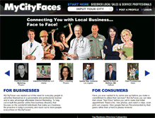 Tablet Screenshot of mycityfaces.com